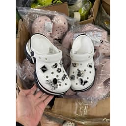 Dép Sục Nữ Super Bae Cao 8cm Tặng Kèm Charm 9