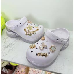 Dép Sục Nữ Super Bae Cao 8cm Tặng Kèm Charm 3
