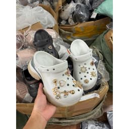 Dép Sục Nữ Super Bae Cao 8cm Tặng Kèm Charm 8