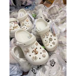 Dép Sục Nữ Super Bae Cao 8cm Tặng Kèm Charm 7