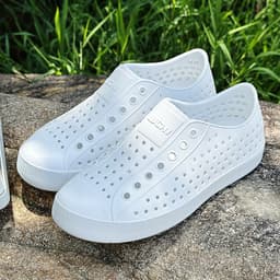 Giày Luchi giày nhựa su mềm đi mưa du lịch chạy bộ êm chân, unisex nhiều màu. T100 5
