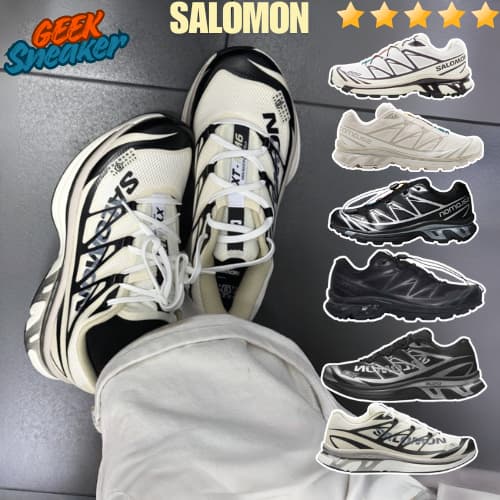 [GeekSneaker] Giày Sneaker leo núi, vượt địa hình,camping, trekking Salomon