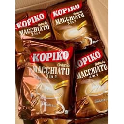 Cà Phê Hòa Tan Kopiko Macchiato 3in1 - Vị Đậm Đà, Béo Ngậy, Thơm Ngon Chuẩn Gu Espresso 2