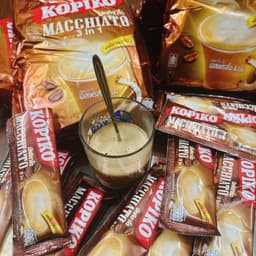 Cà Phê Hòa Tan Kopiko Macchiato 3in1 - Vị Đậm Đà, Béo Ngậy, Thơm Ngon Chuẩn Gu Espresso 4