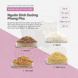 Viên nén thức ăn nén Eco forets từ đạm trứng sữa và rau củ cho Hamster bổ sung dinh dưỡng toàn diện 4