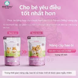 Viên nén thức ăn nén Eco forets từ đạm trứng sữa và rau củ cho Hamster bổ sung dinh dưỡng toàn diện 2