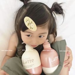 Dầu Gội Xả KRACIE MA & ME LATTE Damage Repair Nhật Bản cho Mẹ Và Bé 490ml– Phục hồi tóc hư tổn, mềm mượt 4