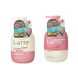 Dầu Gội Xả KRACIE MA & ME LATTE Damage Repair Nhật Bản cho Mẹ Và Bé 490ml– Phục hồi tóc hư tổn, mềm mượt 3
