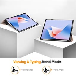 Bao Da MTB Huawei MatePad 11.5 S 2024/2025 Gấp 3 Khúc Lưng Cứng Có Nam Châm 2