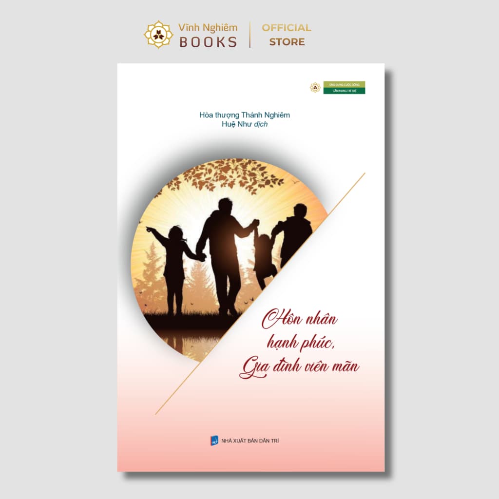 Sách - Hôn Nhân Hạnh Phúc, Gia Đình Viên Mãn - Vĩnh Nghiêm Books