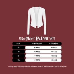[MÀU MỚI] Áo Khoác cardigan dáng dài trơn nhiều màu, áo khoác ngoài tay dài co dãn 4 chiều kiểu dáng bánh bèo BYJANE-901 3