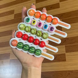 Combo 10 Chiếc Kẹo Dẻo Trái Cây Thơm Ngon Hình Hồ Lô Ngộ Nghĩnh Bắt Mắt 6