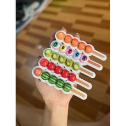 Combo 10 Chiếc Kẹo Dẻo Trái Cây Thơm Ngon Hình Hồ Lô Ngộ Nghĩnh Bắt Mắt 8