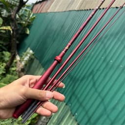 Cần Câu Tay Danh Chấn Thiên Hạ Bản Đỏ 4H Tặng Kèm Ngọn Phụ Và Nhẫn 2
