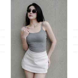 ( KO MÚT / KÈM MÚT) Áo Hai Dây Bản Nhỏ Phong Cách Cá Tính Co Dãn 4 Chiều BYJANE - 525 8