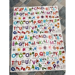 Decal Dán Tường mẫu Bảng chữ cái tiếng Việt sẵn keo, decor phòng cho bé 3