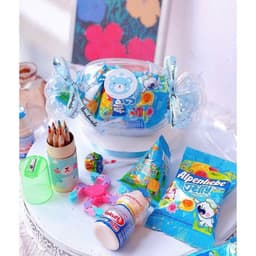 🎀 BÁN SỈ TẶNG RUYBAN NGẪU NHIÊN 10/20/50 HỘP KẸO HÌNH VIÊN KẸO SIÊU CUTE - KHÔNG KÈM KẸO– TREND HOT TÓP🎀 5