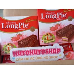 Combo 2 Hộp Bánh Longpie Hải Hà 288g - Thơm Ngon Với Kem Sô Cô La Vị Dâu - Sản Xuất Tại Việt Nam - 5