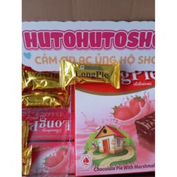 Combo 2 Hộp Bánh Longpie Hải Hà 288g - Thơm Ngon Với Kem Sô Cô La Vị Dâu - Sản Xuất Tại Việt Nam - 3