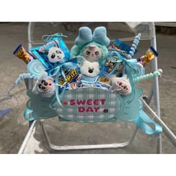 🛍️ COMBO 3/5/10 TÚI GIỎ KẸO CUTE – FORM KẸO SIÊU XINH (KHÔNG KÈM ĐỒ) 🎀 6