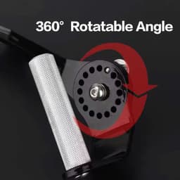 [Bộ 3 cái] Power grip, cable attachment lat pull down-back, dụng cụ kéo lưng kéo xô tập gym đa năng xoay 360 độ 3
