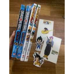Combo 4q vở tr.tr màu Dragon ball color + sd kèm phụ kiện 1