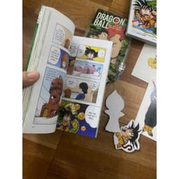 Combo 4q vở tr.tr màu Dragon ball color + sd kèm phụ kiện 7