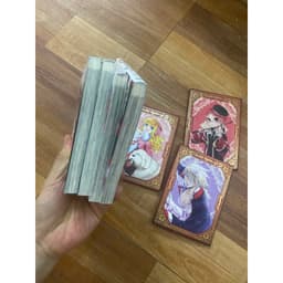 (+post) Combo 4q vở Gia sư hoàng gia kèm phụ kiện+poster 4