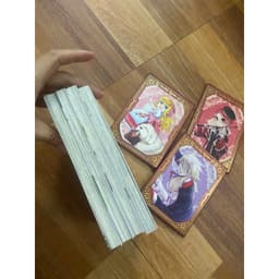 (+post) Combo 4q vở Gia sư hoàng gia kèm phụ kiện+poster 5