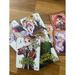 (+post) Combo 4q vở Gia sư hoàng gia kèm phụ kiện+poster 7