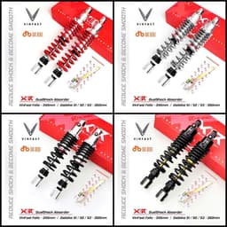 Phuộc Daytona X1R 340mm Cho Xe Điện – Gắn Vinfast Feliz, DatBike – Giảm Xóc Êm Ái, Tăng Chỉnh Độ Nhún 1