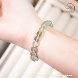Ngọc Đan Tâm - Vòng Tay Đá Fluorite Xanh 8mm 2A - Mệnh Mộc & Mệnh Hoả 3