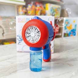 Phiên bản mới - Đồ chơi bắn bong bóng xà phòng với thiết kế nhỏ gọn, không chảy nước 4