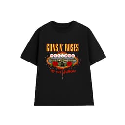 Áo Thun Guns N Roses Welcome to the Jungle, Unisex Form Rộng Cotton Mềm 1