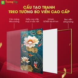 Tranh Laminate Tráng Gương Treo Tường Tri Ân 20/11 - Chữ Thư Pháp Công Ơn Thầy Cô Kỷ Niệm 20 Năm Về Thăm Trường 5
