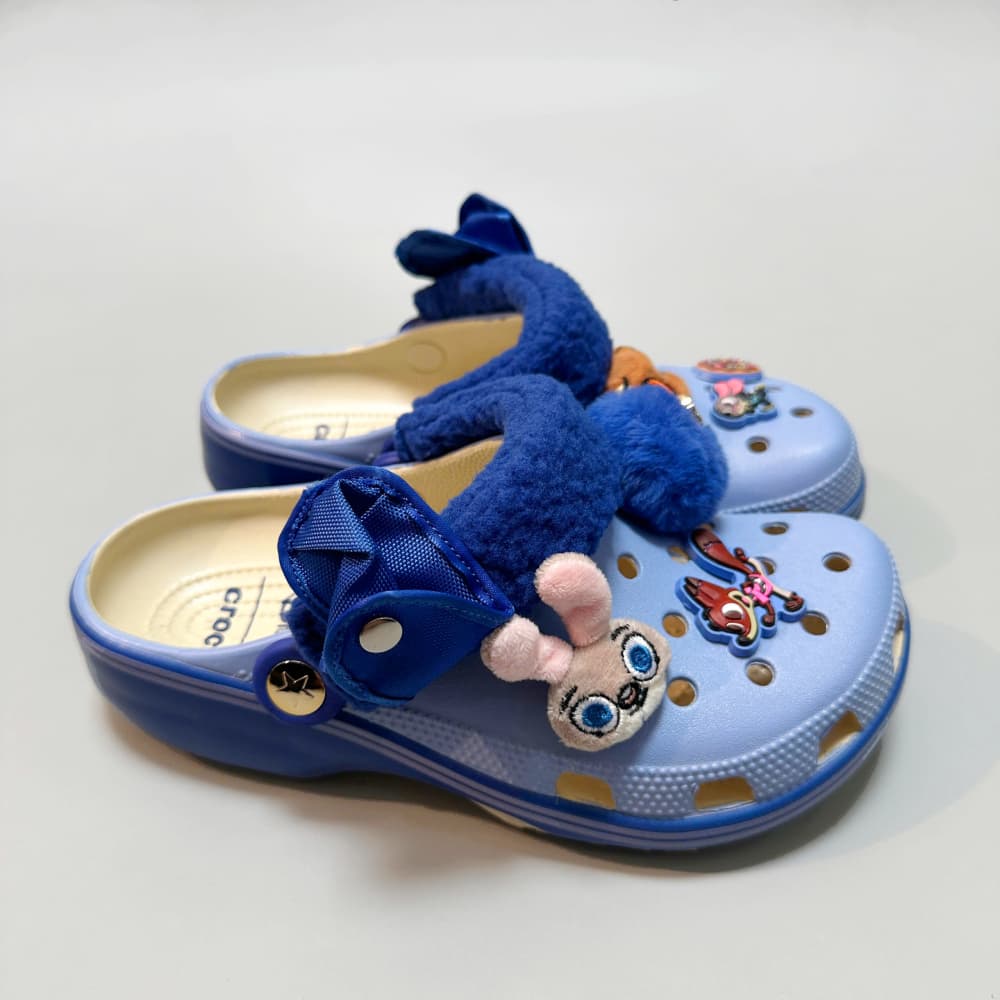 [ MOUSE CLOG ]Dép sục cao cấp eva unisex chủ đề thỏ và cáo, dép sục nam nữ tặng kèm charm bông chủ đề thỏ và cáo