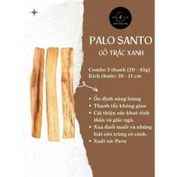 [Tarot Đồng Tâm] Palo Santo - Gỗ Trắc Xanh - Gỗ Thánh Peru, Xông Nhà Thanh Lọc Không Gian 8