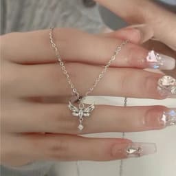 Vòng Cổ Dây Chuyền Titan Mặt Chuồn Chuồn Tinh Tế - Quà Tặng Vibe Ocean Charm, Sang Trọng, Phong Cách Hàn Quốc 8