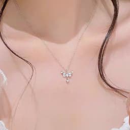 Vòng Cổ Dây Chuyền Titan Mặt Chuồn Chuồn Tinh Tế - Quà Tặng Vibe Ocean Charm, Sang Trọng, Phong Cách Hàn Quốc 3