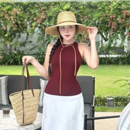 Áo Ba Lỗ Nữ Cotton Mịn JUSTDUN Áo 2 Dây Nữ Tanktop đi tập đi chơi thoải mái B61 4