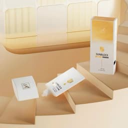 Kem Chống Nắng Sunblock A cosmetics spf50+, chống tia uv, kiềm dầu, khô thoáng, sáng da mặt mịn 50g 4