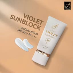 Kem Chống Nắng Sunblock A cosmetics spf50+, chống tia uv, kiềm dầu, khô thoáng, sáng da mặt mịn 50g 3
