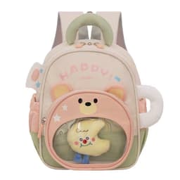 Balo mầm non cho bé trai và bé gái từ 3 - 5 tuổi hình gấu cute siêu đáng yêu 4