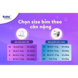 [Mẫu Mới] Bỉm Dán/Quần Goldgi+ Premium Cao Cấp Đủ Size 2