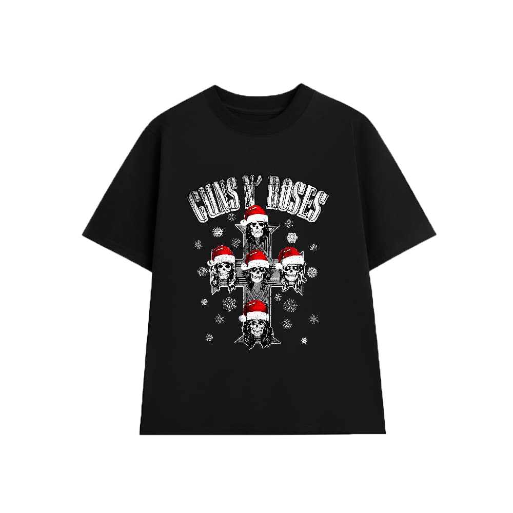 Áo Thun Guns N Roses GR06, Unisex Form Rộng Cotton Mềm