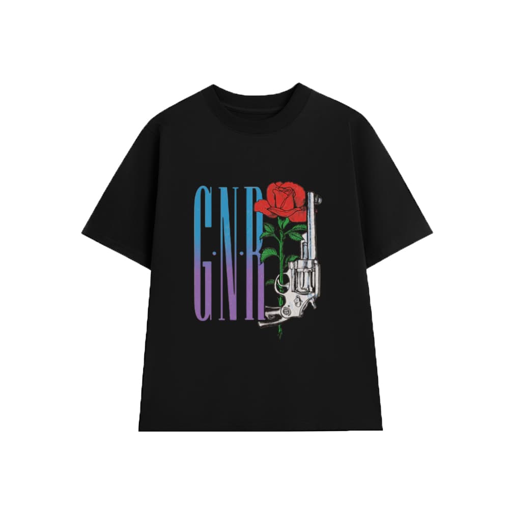 Áo Thun Guns N Roses GR16, Unisex Form Rộng Cotton Mềm