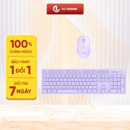 Bộ bàn phím chuột không dây MicroPack iFREE LITE 2 KM-237W - Hàng Chính Hãng 1