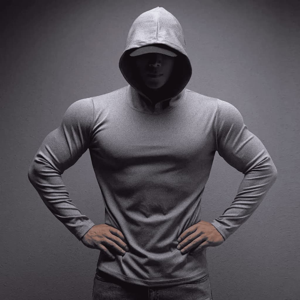 Combo Áo Giữ Nhiệt Nam Có Mũ Siêu Mát Co Giãn 4 Chiều, Áo Ôm Body Mặc Hằng Ngày, Lao Động, Áo Chống Nắng
