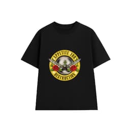 Áo Thun Guns N Roses, Logo Rock Band, Unisex Form Rộng Cotton Mềm 7