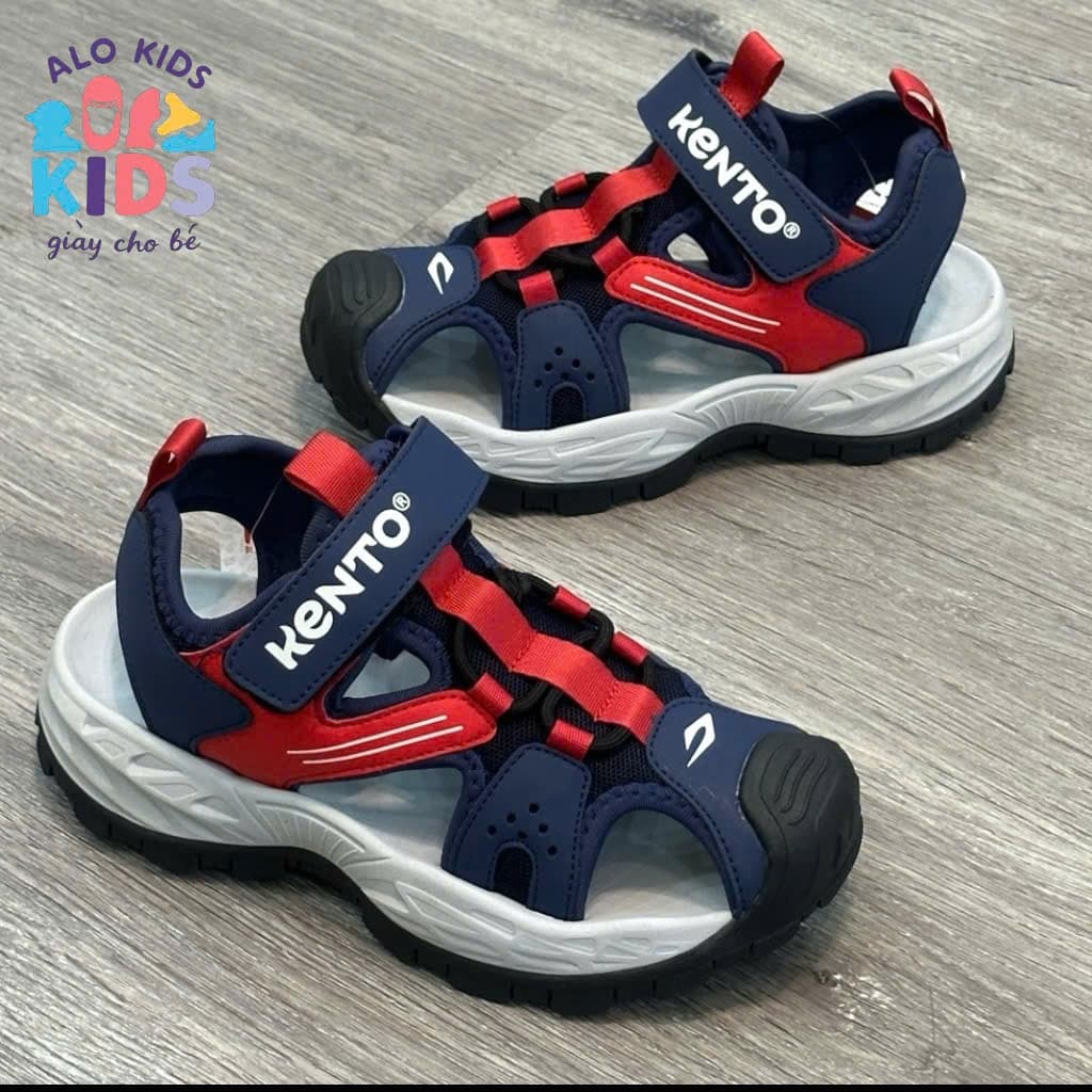 Giày rọ Chính Hãng KENTO VNXK cho bé trai 6–15 tuổi – thoải mái, bền đẹp. Mã 3588